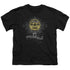 SUN/ROCKIN SCROLLS - S/S YOUTH 18/1 - BLACK