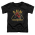 SUN/ROCKING ROOSTER - S/S TODDLER TEE - BLACK
