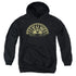 SUN/TATTERED LOGO - YOUTH PULLOVER HOODIE - BLACK