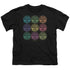 SUN/ROCKING COLOR BLOCK - S/S YOUTH 18/1 - BLACK