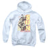 SUN/TRI ELVIS - YOUTH PULLOVER HOODIE - WHITE