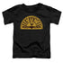 SUN/TRADITIONAL LOGO - S/S TODDLER TEE - BLACK