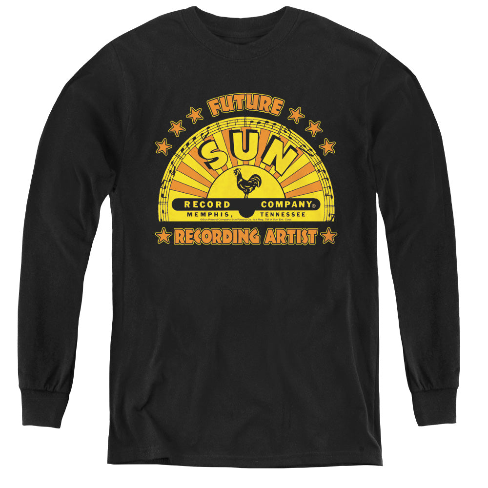 SUN/FUTURE RECORDING ARTIST - YOUTH LONG SLEEVE TEE - BLACK