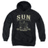 SUN RECORDS/ROCKABILLY BIRD - YOUTH PULLOVER HOODIE - BLACK