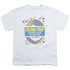 TOOTSIE ROLL/BLOW POP LABEL - S/S YOUTH 18/1 - WHITE