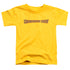 TOOTSIE ROLL/CHARLESTON CHEW LOGO - S/S TODDLER TEE - YELLOW