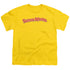 TOOTSIE ROLL/SUGAR MAMA - S/S YOUTH 18/1 - YELLOW