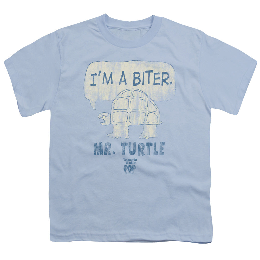 TOOTSIE ROLL/IM A BITER - S/S YOUTH 18/1 - LIGHT BLUE