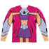 TEEN TITANS GO/STARFIRE UNIFORM (FRONT/BACK PRINT) - L/S ADULT POLY CREW  - MULTI