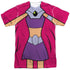 TEEN TITANS GO/STARFIRE UNIFORM (FRONT/BACK PRINT) - S/S ADULT POLY CREW - MULTI