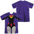 TEEN TITANS GO/RAVEN UNIFORM (FRONT/BACK PRINT) - S/S ADULT POLY CREW - MULTI