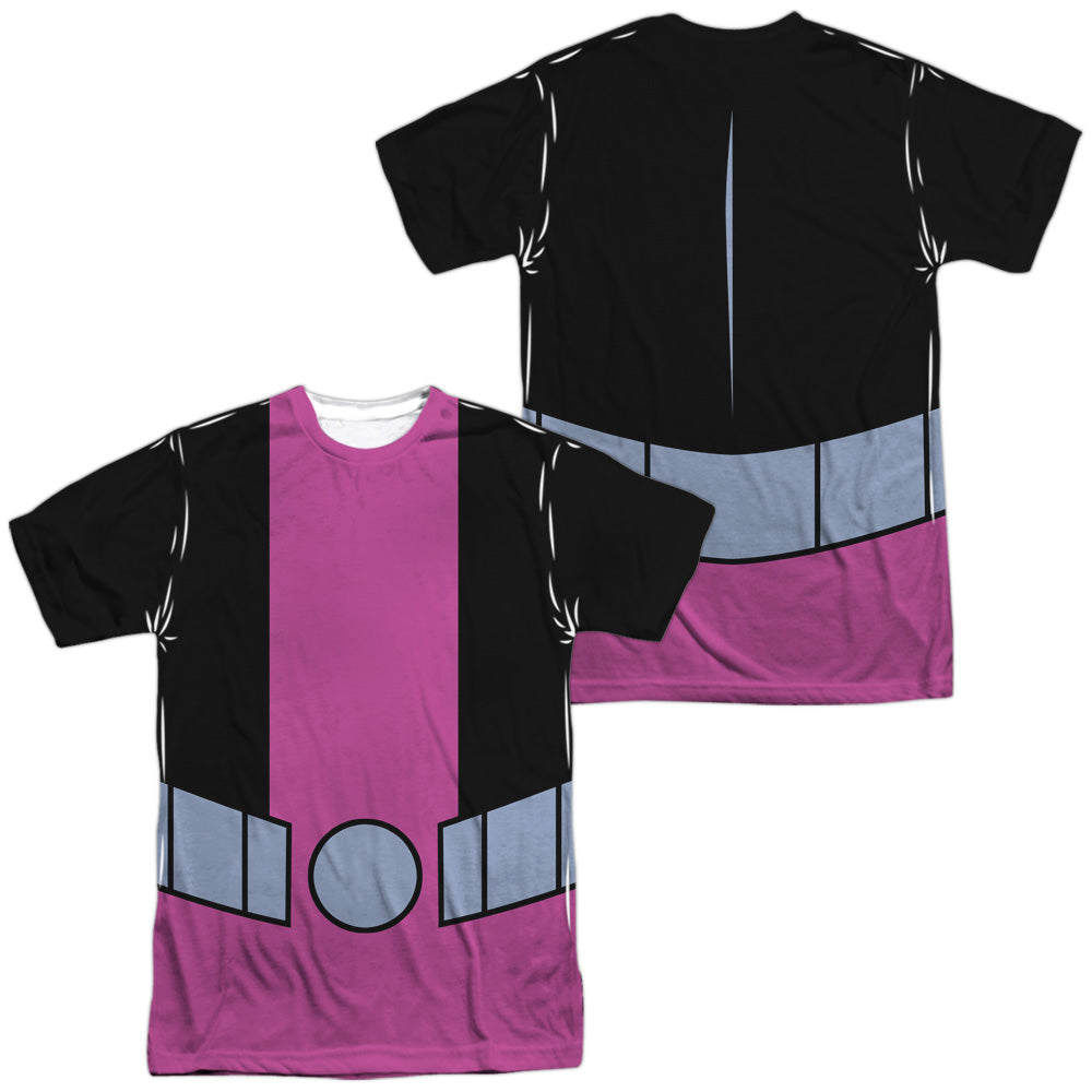 TEEN TITANS GO/BEAST BOY UNIFORM (FRONT/BACK PRINT) - S/S ADULT POLY CREW - MULTI