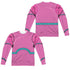 TEEN TITANS GO TO THE MOVIES/BALLOON MAN UNIFORM (FRONT/BACK PRINT) - L/S ADULT POLY CREW  - MULTI