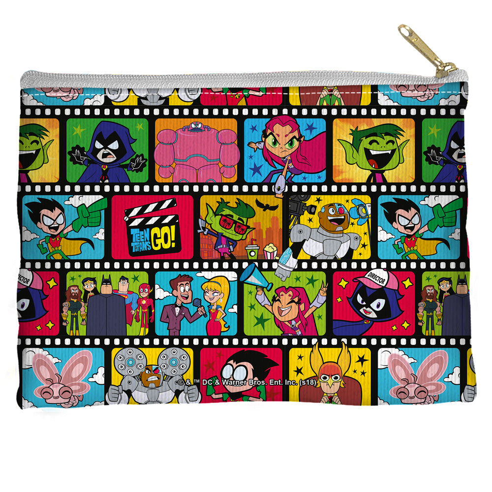 TEEN TITANS GO TO THE MOVIES/TITAN FILM REEL - STRAIGHT BOTTOM ACCESSORY POUCH