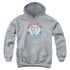 THREE STOOGES/CURLY FOR PRESIDENT - YOUTH PULLOVER HOODIE - ATHLETIC HEATHER