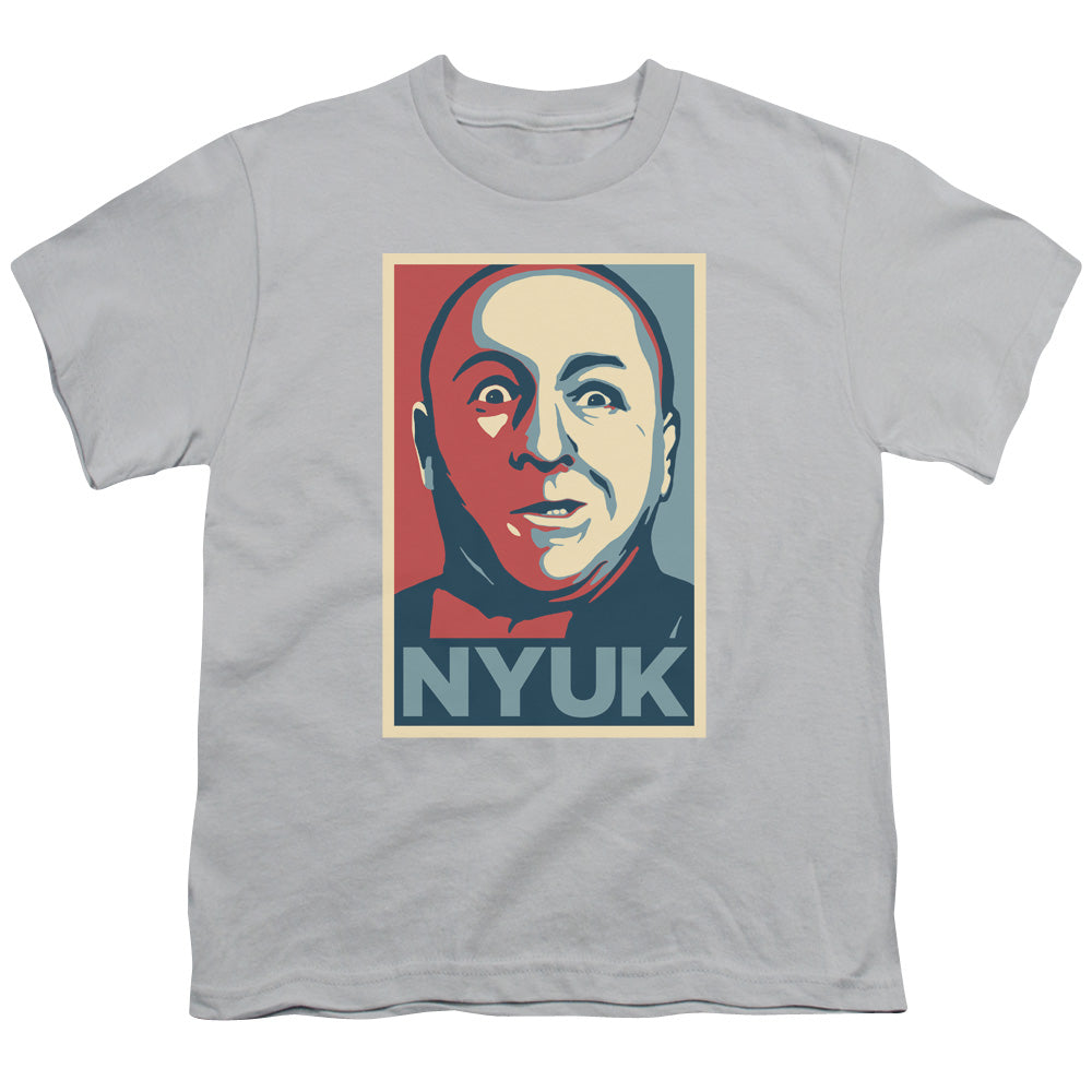 THREE STOOGES/NYUK - S/S YOUTH 18/1 - SILVER