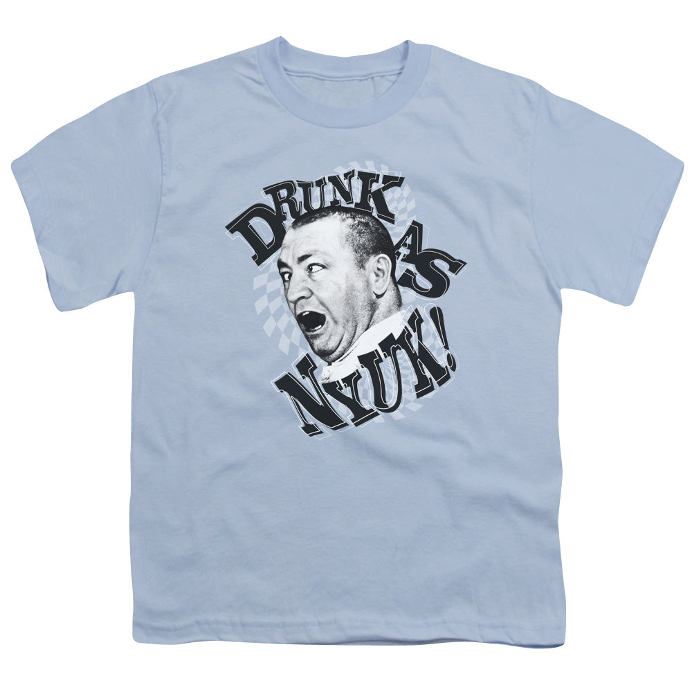 THREE STOOGES/DRUNK - S/S YOUTH 18/1 - LIGHT BLUE