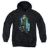 THREE STOOGES/LARRY STYLE - YOUTH PULLOVER HOODIE - BLACK