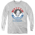 THREE STOOGES/LARRY FOR PRESIDENT - YOUTH LONG SLEEVE TEE - ATHLETIC HEATHER
