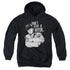 THREE STOOGES/GIVE A NYUK - YOUTH PULLOVER HOODIE - BLACK