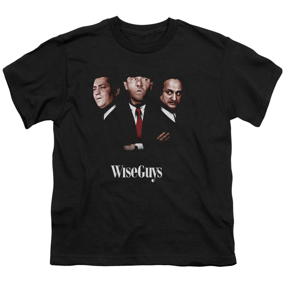 THREE STOOGES/WISEGUYS - S/S YOUTH 18/1 - BLACK
