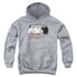 THREE STOOGES/NYUK DYNASTY - YOUTH PULLOVER HOODIE - ATHLETIC HEATHER