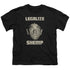 THREE STOOGES/LEGALIZE SHEMP - S/S YOUTH 18/1 - BLACK