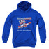 THREE STOOGES/MISSION ACCOMPLISHED - YOUTH PULLOVER HOODIE - ROYAL BLUE