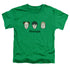 THREE STOOGES/STOOGE - S/S TODDLER TEE - KELLY GREEN