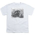 THREE STOOGES/HELLO - S/S YOUTH 18/1 - WHITE