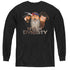 THREE STOOGES/NYUK DYNASTY 2 - YOUTH LONG SLEEVE TEE - BLACK