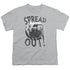 THREE STOOGES/SPREAD OUT - S/S YOUTH 18/1 - SILVER