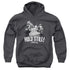 THREE STOOGES/HOLD STILL - YOUTH PULLOVER HOODIE - CHARCOAL