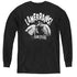 THREE STOOGES/LAMEBRAINS - YOUTH LONG SLEEVE TEE - BLACK