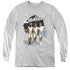 THREE STOOGES/HEY LADIES - YOUTH LONG SLEEVE TEE - ATHLETIC HEATHER