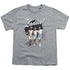 THREE STOOGES/HEY LADIES - S/S YOUTH 18/1 - ATHLETIC HEATHER