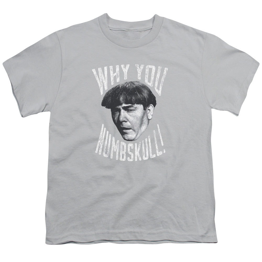 THREE STOOGES/NUMBSKULL - S/S YOUTH 18/1 - SILVER