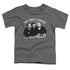 THREE STOOGES/HELLO AGAIN - S/S TODDLER TEE - CHARCOAL