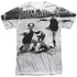 THREE STOOGES/TEAM KNUCKLEHEAD (FRONT/BACK PRINT) - S/S ADULT POLY CREW - MULTI