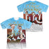 THREE STOOGES/BE A STOOGE (FRONT/BACK PRINT) - S/S ADULT POLY CREW - MULTI