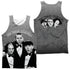 THREE STOOGES/CLASSY FELLAS (FRONT/BACK PRINT) - ADULT POLY TANK TOP - MULTI