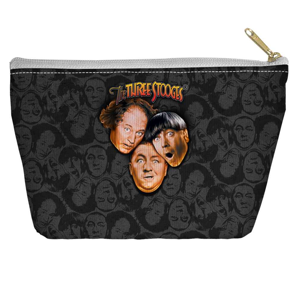 MOE HOWARD JEROME HOWARD AND LARRY FINE/STOOGES ALL OVER - T-BOTTOM ACCESSORY POUCH