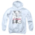 THREE STOOGES/WEASEL - YOUTH PULLOVER HOODIE - WHITE