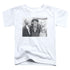THREE STOOGES/CUTOFF - S/S TODDLER TEE - WHITE