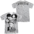 THREE STOOGES/SIGNATURE (FRONT/BACK PRINT) - S/S ADULT POLY CREW - MULTI