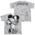 THREE STOOGES/SIGNATURE (FRONT/BACK PRINT) - S/S YOUTH POLY CREW - MULTI