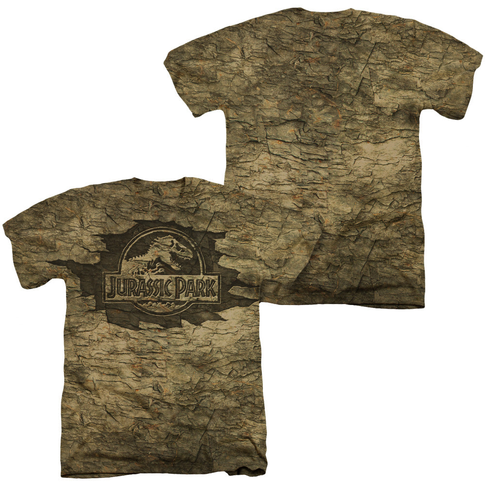 JURASSIC PARK/STONE HEATHER (FRONT/BACK PRINT) - ADULT HEATHER - SAND