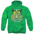 LAND BEFORE TIME/GREAT VALLEY - ADULT PULLOVER HOODIE - KELLY GREEN