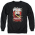 SHAUN OF THE DEAD/POSTER - ADULT CREWNECK SWEATSHIRT - BLACK