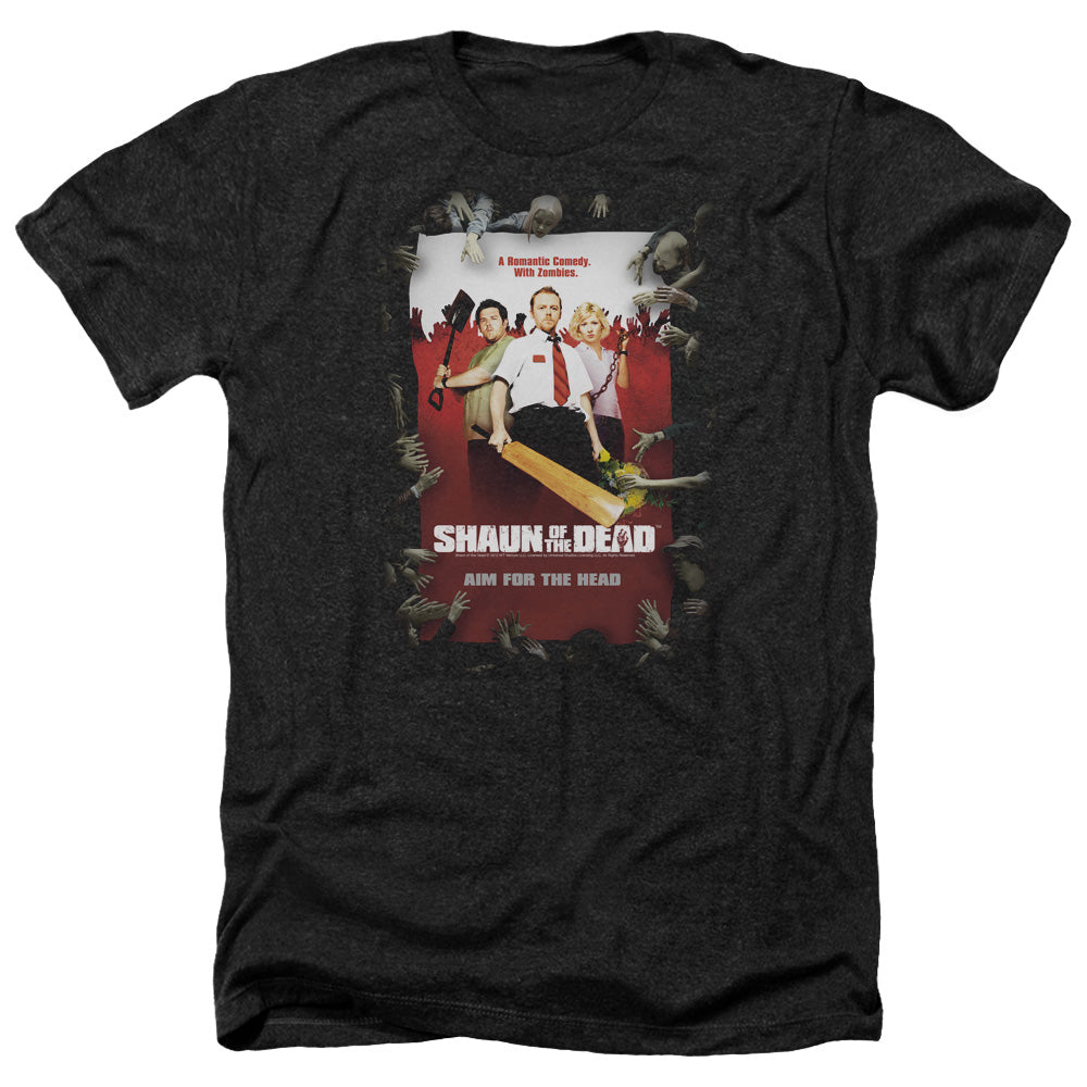 SHAUN OF THE DEAD/POSTER - ADULT HEATHER - BLACK